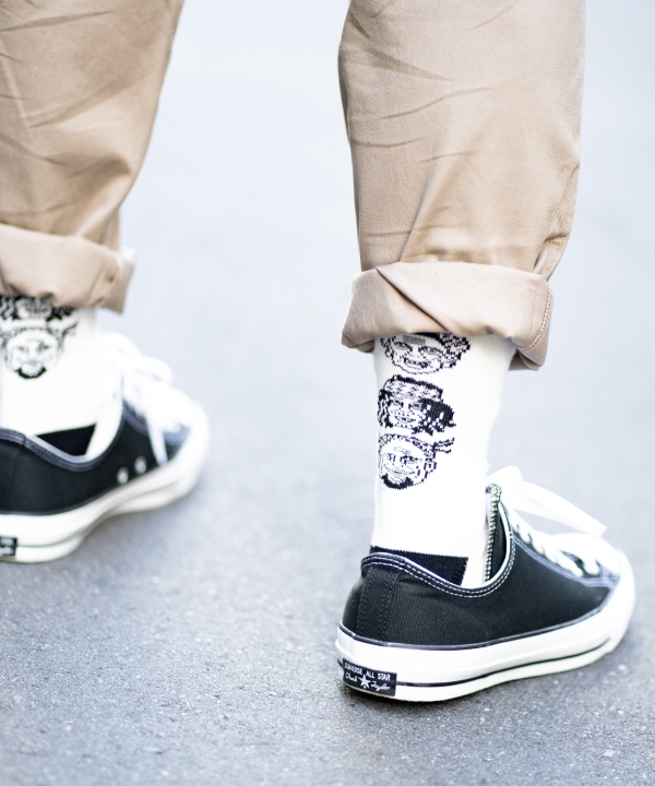 MAKE SMILEクルーソックス