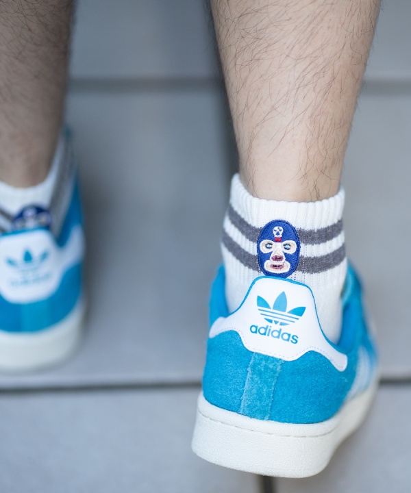 覆面レスラーショートソックス