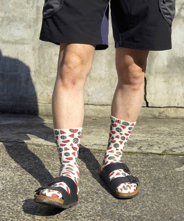 ハッピーペイント クルーソックス