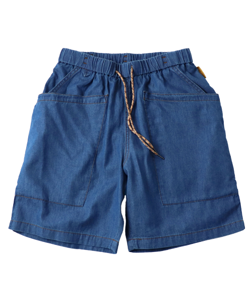 ライトデニムガーデニングショーツ