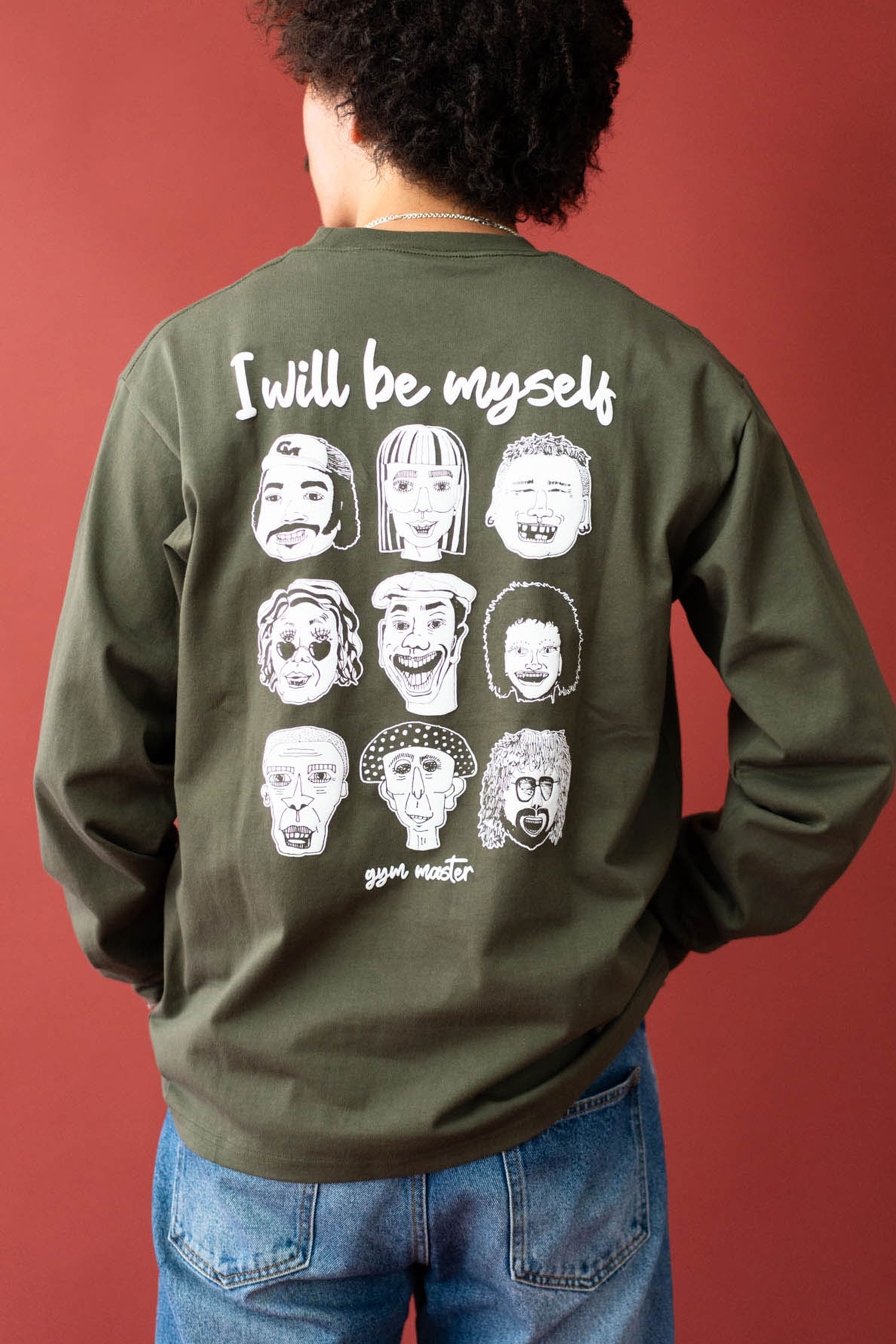 7.4ozbemyself ﾛﾝTee