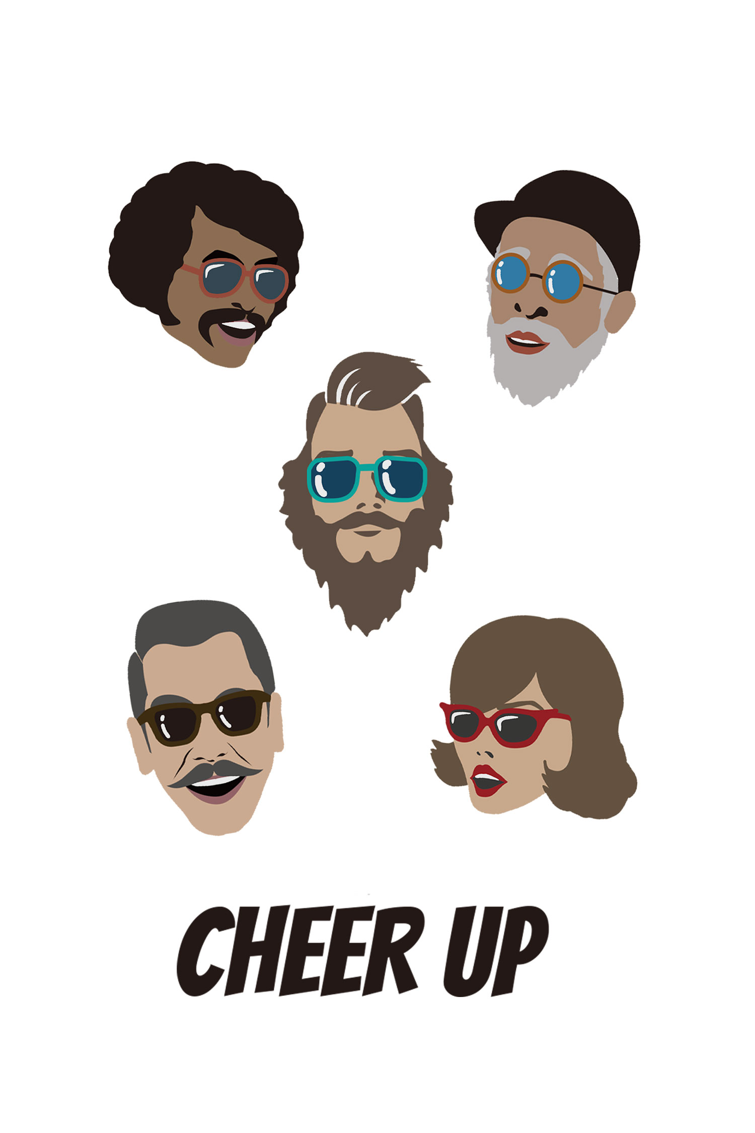 7.4CHEER UP ﾛﾝTee