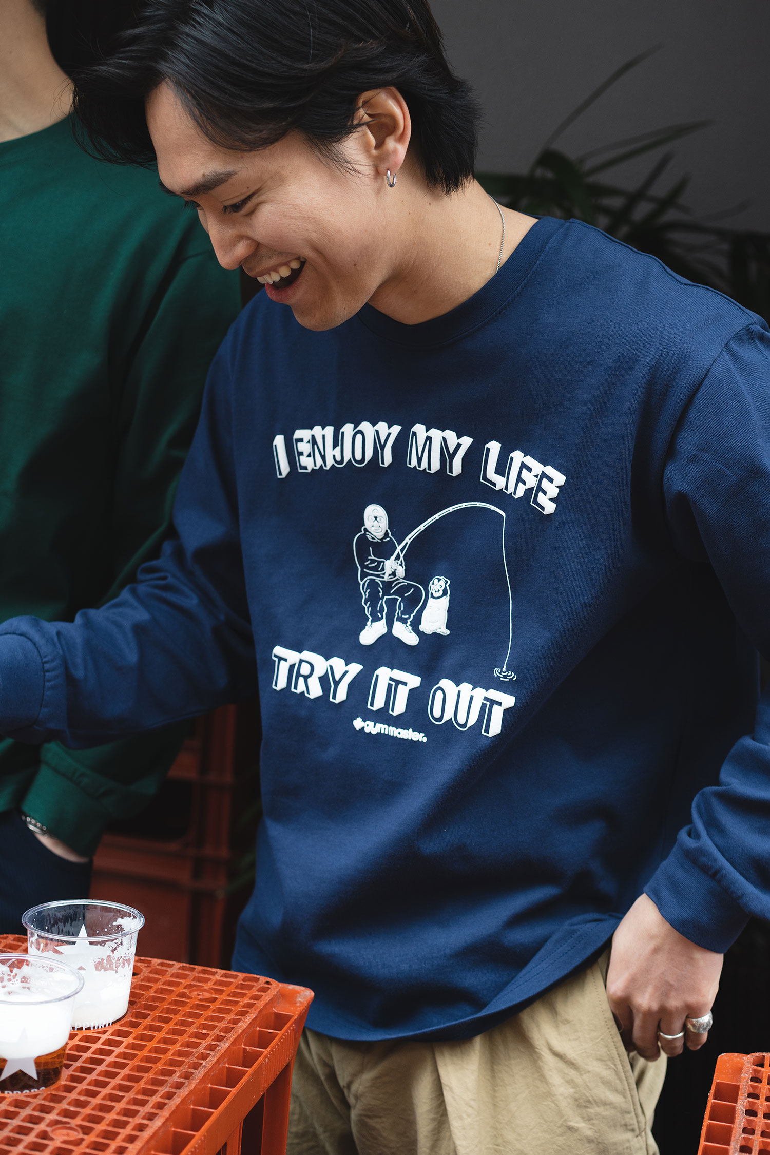 enjoy my lifeロンT